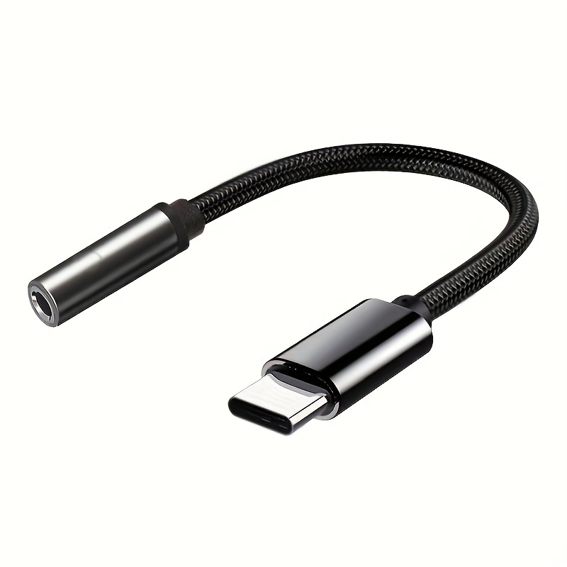 Adaptador USB C a Jack 3.5 mm Adaptador Auriculares Tipo C para Samsung S24  S23 S22