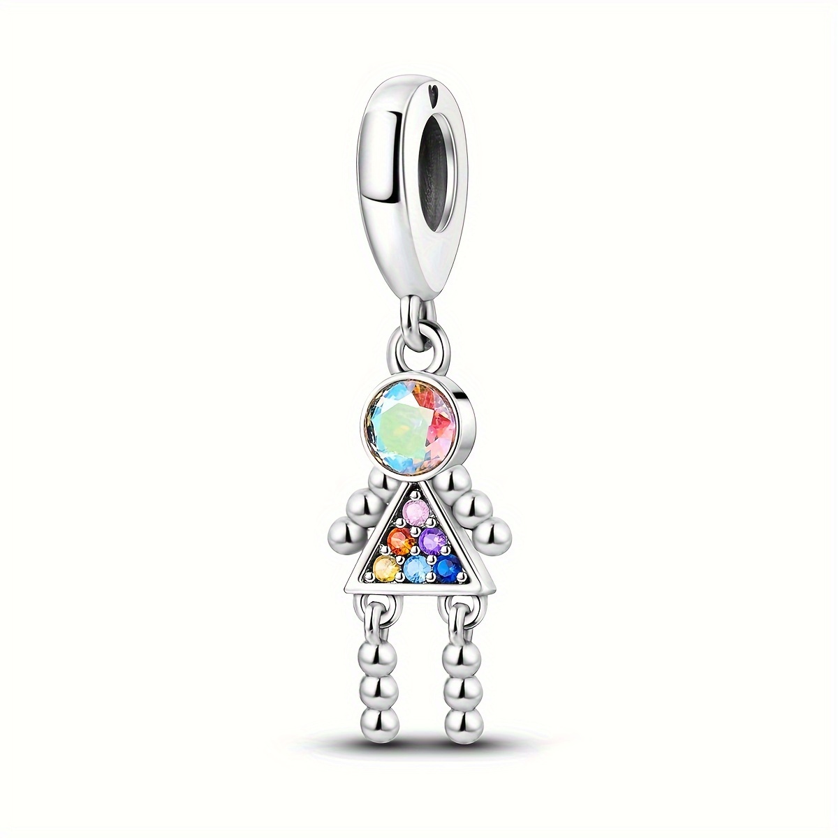 S925 Birthstone Charms For European Bracelet Dangle Charm - Temu