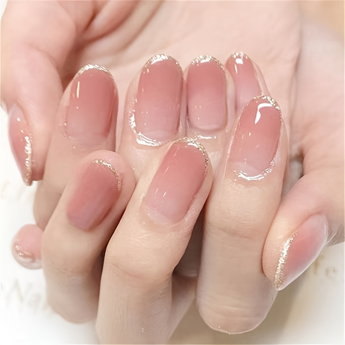 Amazon.com: AddFavor 240pcs Gel x Nail Tips Clear Medium Oval Round Soft  Gel Nails Tips Long Acrylic Artificial False Fake Nail Tips for Women Girls  Nail Art Design Extension : Beauty &
