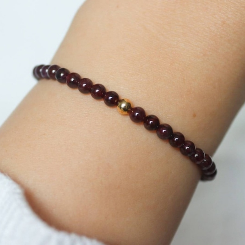 Garnet Mens Jewelry - Temu