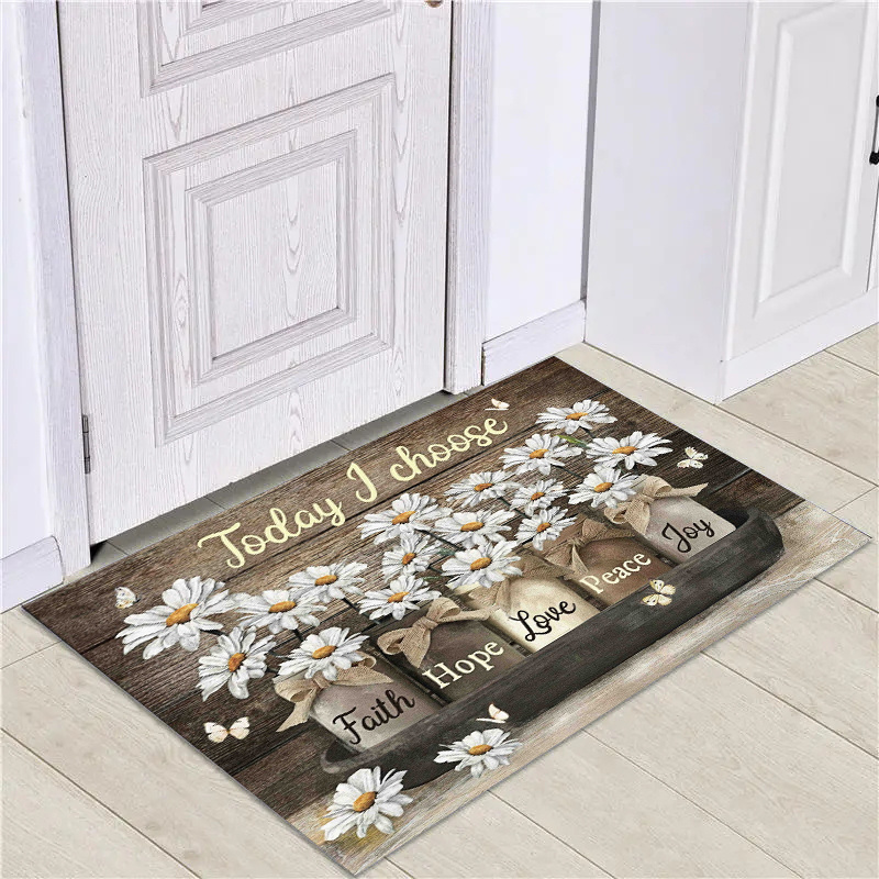 Dog Chenille Mud Mat Soft Water Absorption Slip Resistant Bottom Doormat  For Indoor - AliExpress