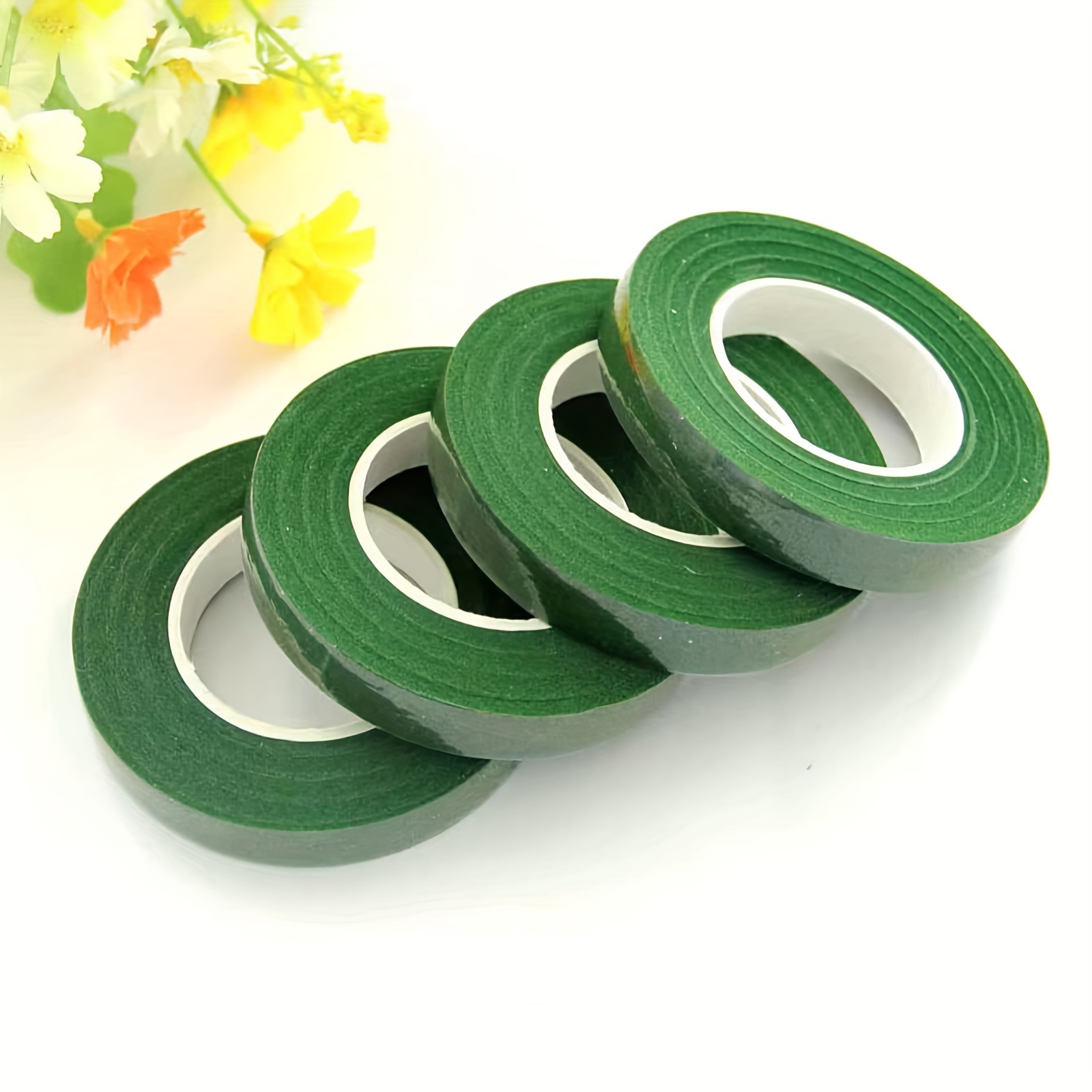 Floral Tape Bouquet Wrap Flower Bands Green Flower Bands For - Temu