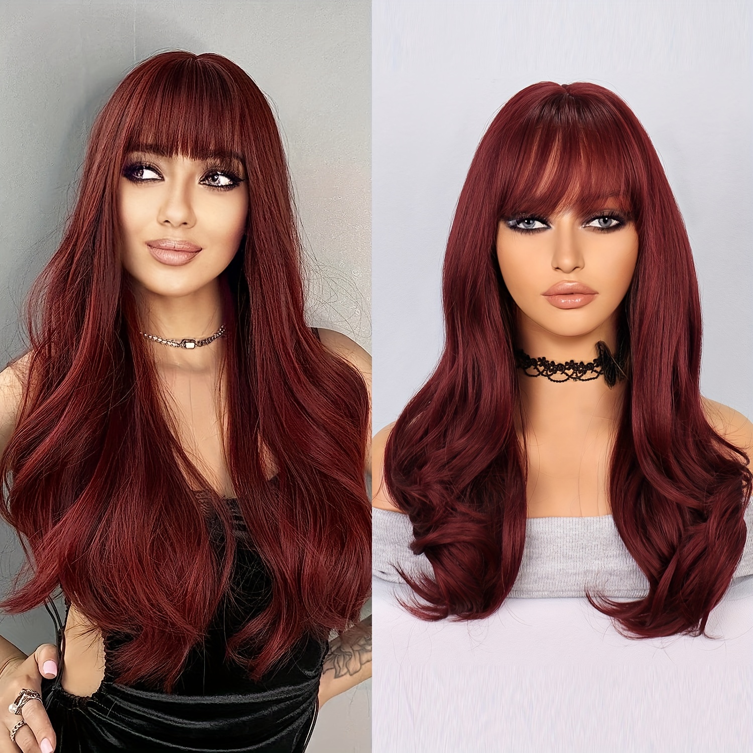 Christmas Black Red Wigs 9*6 Lace Front Knotless Senegal - Temu Canada