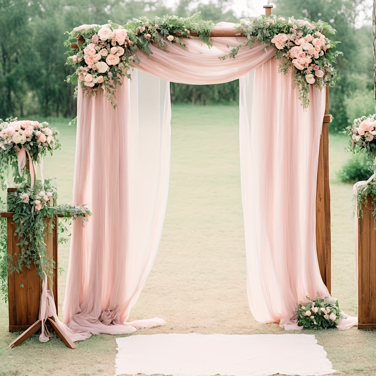  Cortina tipo telón de color lavanda para bodas