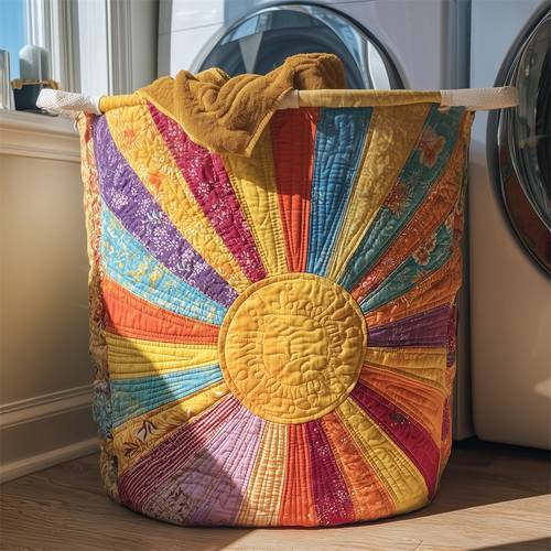 storage bucket storage basket laundry basket quilting non embroidered pattern storage laundry basket laundry baskets