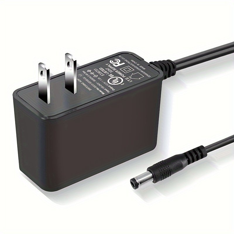 Security-01 AC to DC 5V 2A Power Supply Adapter, Plug 3.5mm x 1.35mm, with  5.5mm x 2.1mm Connector, UL Listed FCC