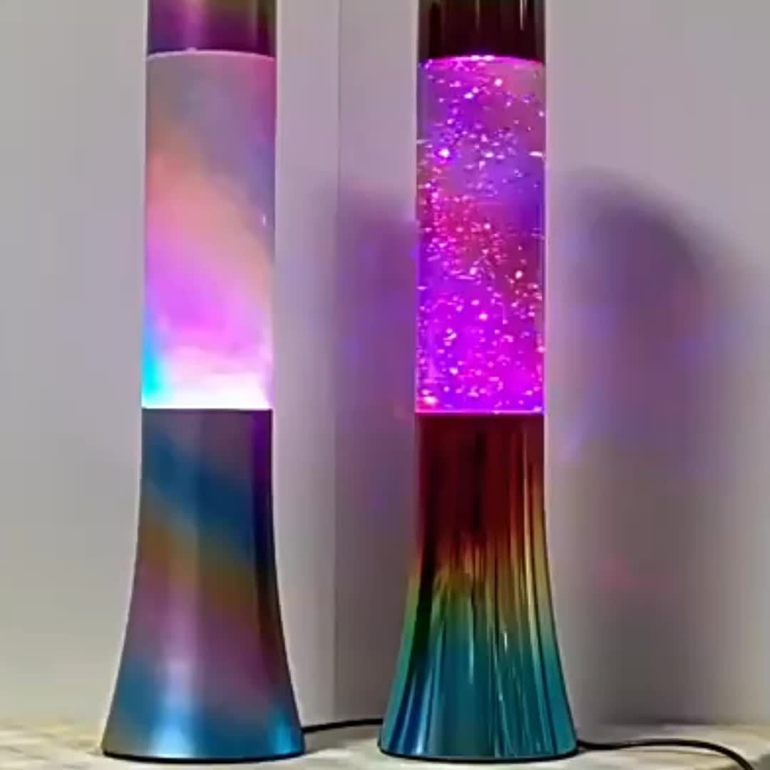 Lava lite deals glitter lamp