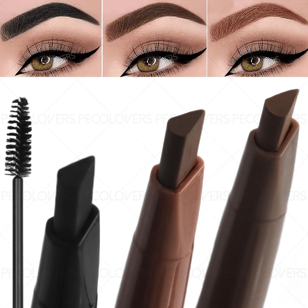 Makeup Brush and Eyebrow Comb Set
