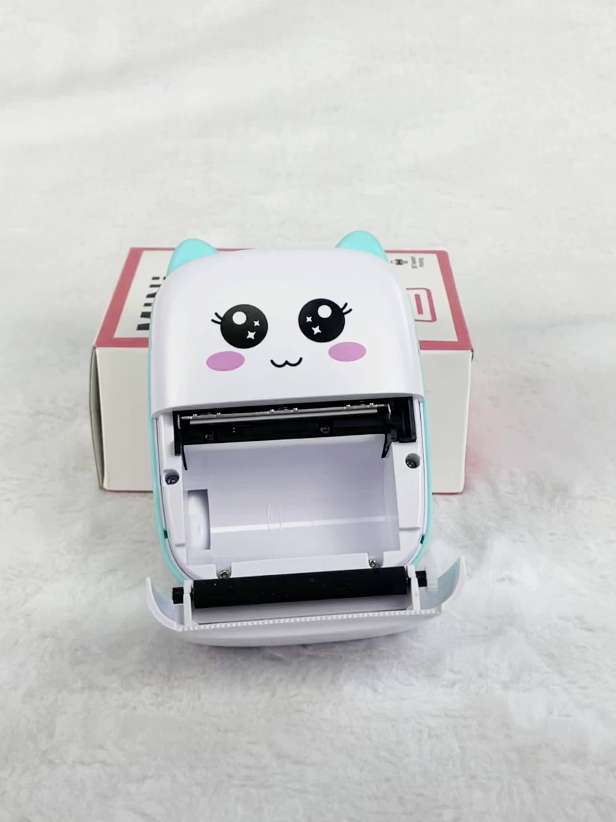 Impresora Térmica Mini Impresora Móvil Impresora Portátil Bluetooth Para  Ayuda En El Aprendizaje, Diario, Diversión, Trabajo, Notas