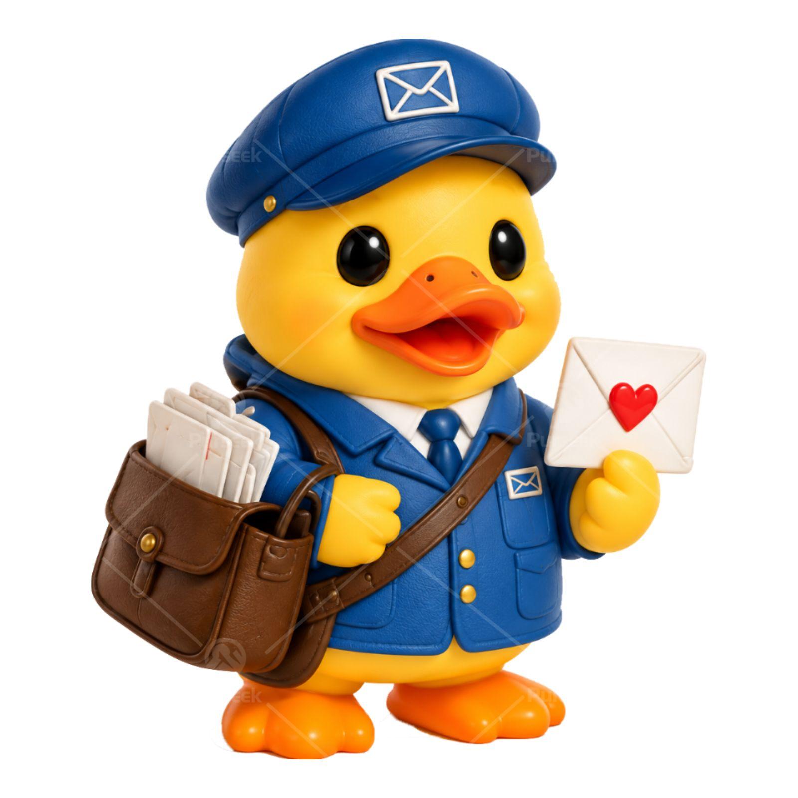 TEMU 4pcs Rubber Duck Dtf Iron-on Heat Transfers 2d Flat Ready-to-press Designs For T-shirts Backpacks Pillows Clothing Fabric Crafts
