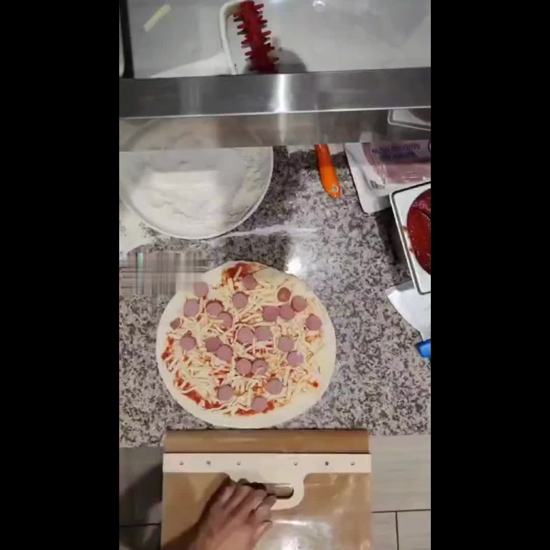 Sliding Pizza Peel Pala Pizza Scorrevole The Pizza Peel That Transfers Pizza