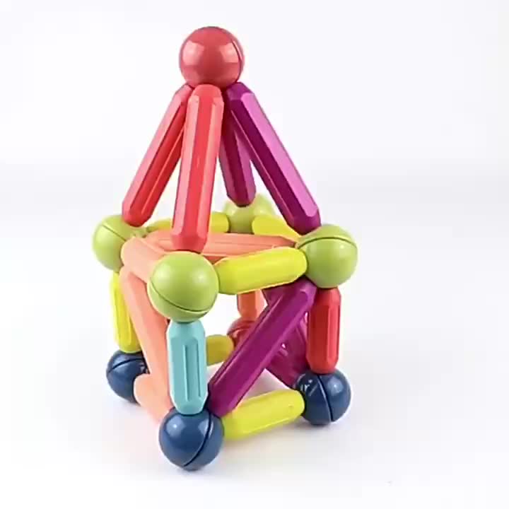 Jokooan Bâtons Magnétiques,Jeux de Construction Enfant, Ensemble 144PCS  Blocs Magnétiques Jouets éducatifs pour Enfants : : Jeux et Jouets