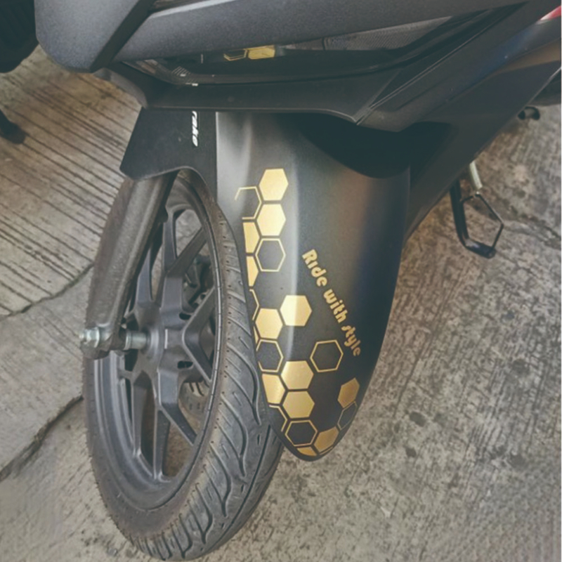 Stammesflamme motorrad aufkleber - TenStickers