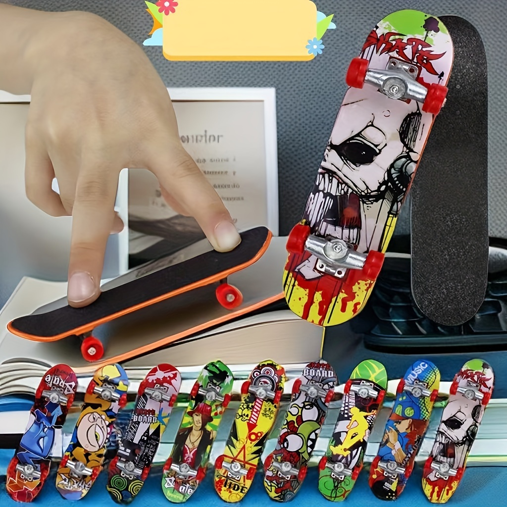 Doigt Skateboard Lieu Version De Base Scène Combinaison - Temu France