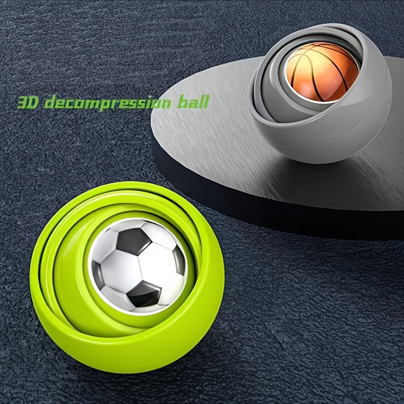 10 Piezas Mini Fidget Spinners Pelota Fútbol Juguetes - Temu Chile