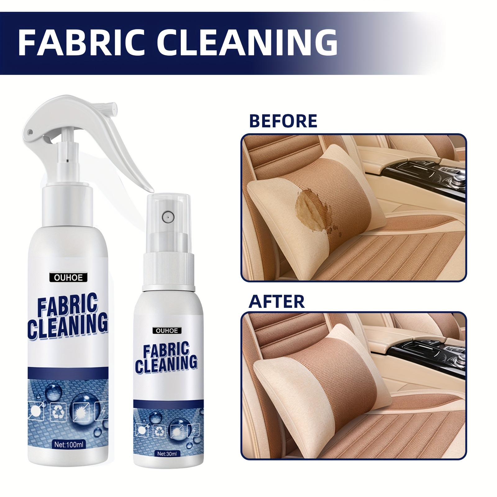 Car Fabric Seat Cleaner - Temu Australia
