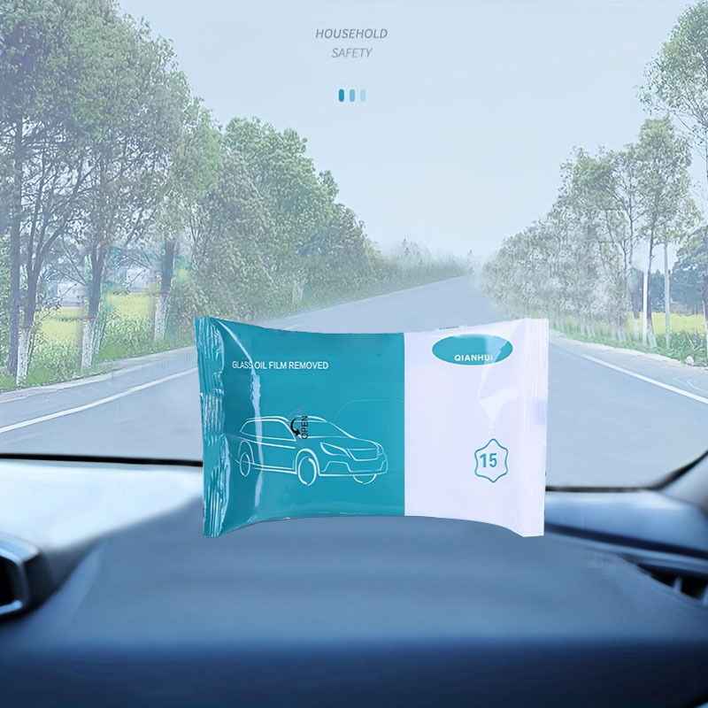 Oil Film Remover For Car Window, Easily Remove Car Glass Oil Film With  Wash-Free Wipes - No Windshield Decontamination Needed!