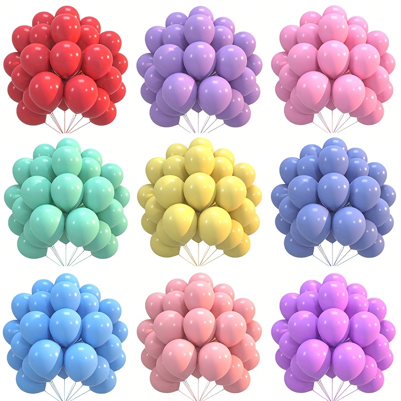 200 globos de 5 pulgadas de colores surtidos, mini globos pequeños de  látex, globos de látex de 5 pulgadas para fiesta, cumpleaños, baby shower