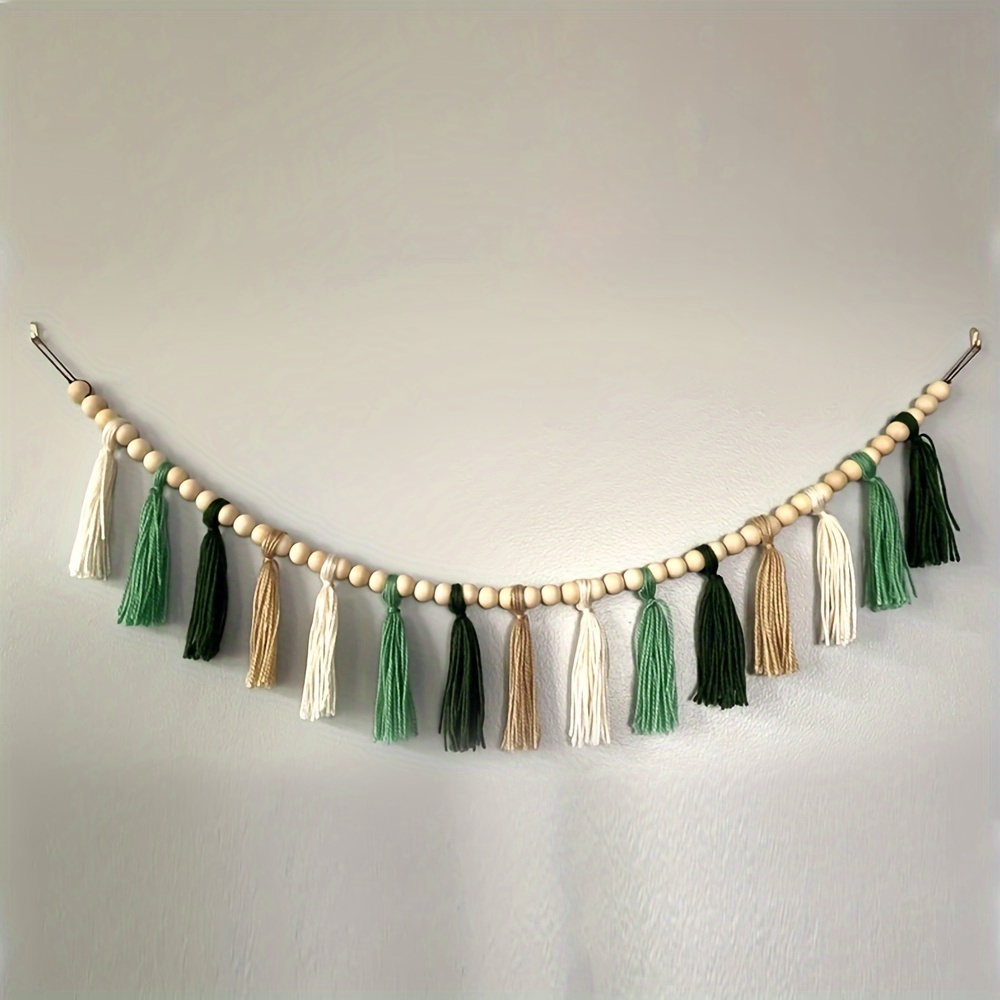 Brighten Up Your Home With Bohemian Tassel Garland Perfect - Temu