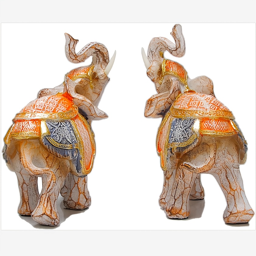  Boragai - Figuras de elefantes para decoración del hogar,  regalos de buena suerte para madres y mujeres, adornos para el hogar,  centro de mesa, sala de estar : Hogar y Cocina