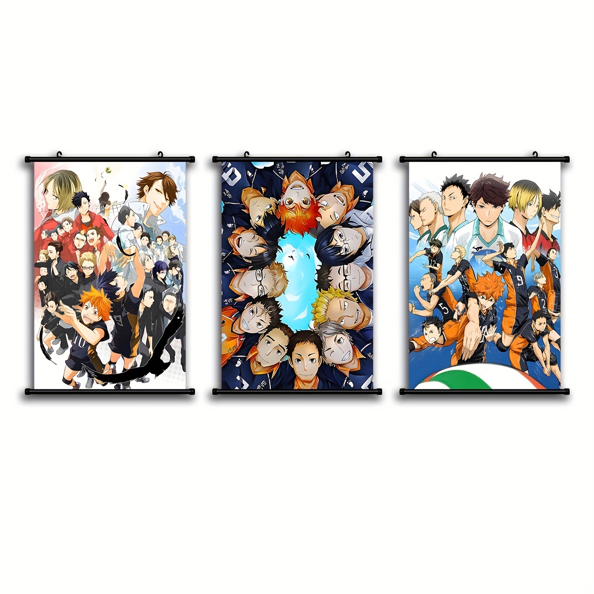 Anime Haikyuu Poster Volleyball, Anime Haikyuu Room Decor