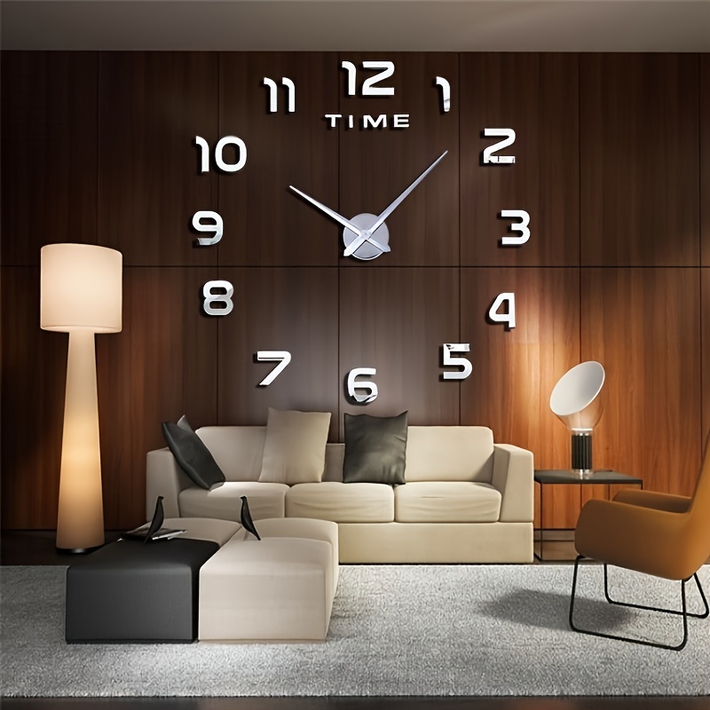 Comprar Números modernos DIY adhesivo reloj de pared pegatina sala de estar  decoración colgante de oficina