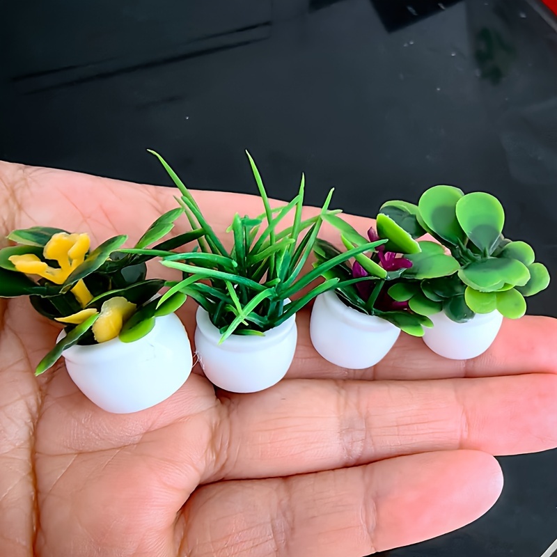 DIY Barbie miniature PLANTS and FLOWERS, How to make MINIATURE FLOWERS and MINIATURE  PLANTS