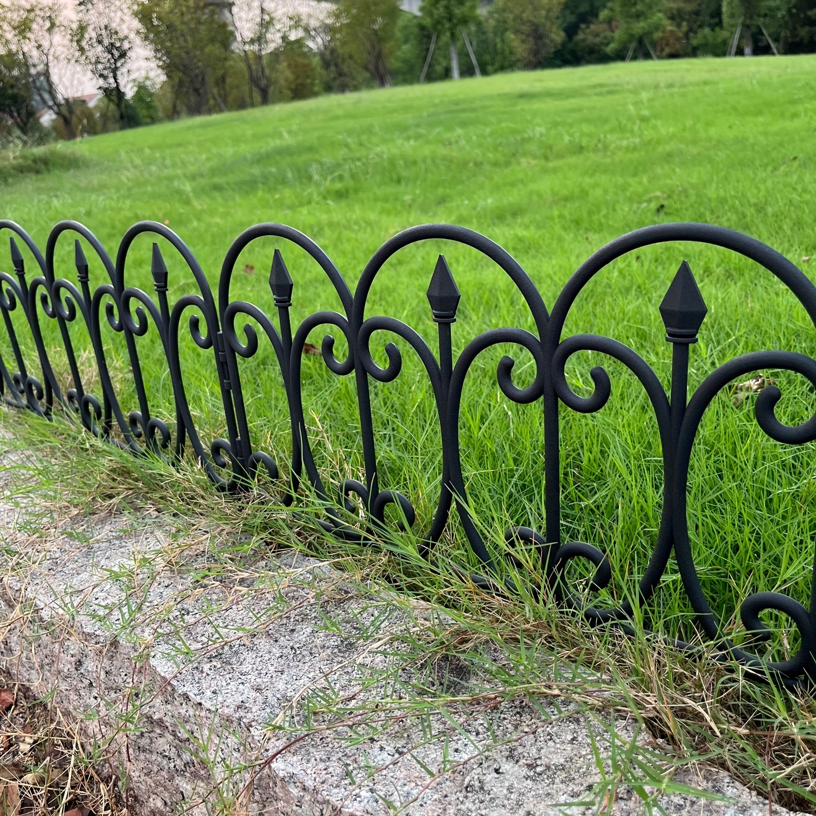 Valla De Plástico Para Jardín Estaca De Borde De Paisaje - Temu Mexico