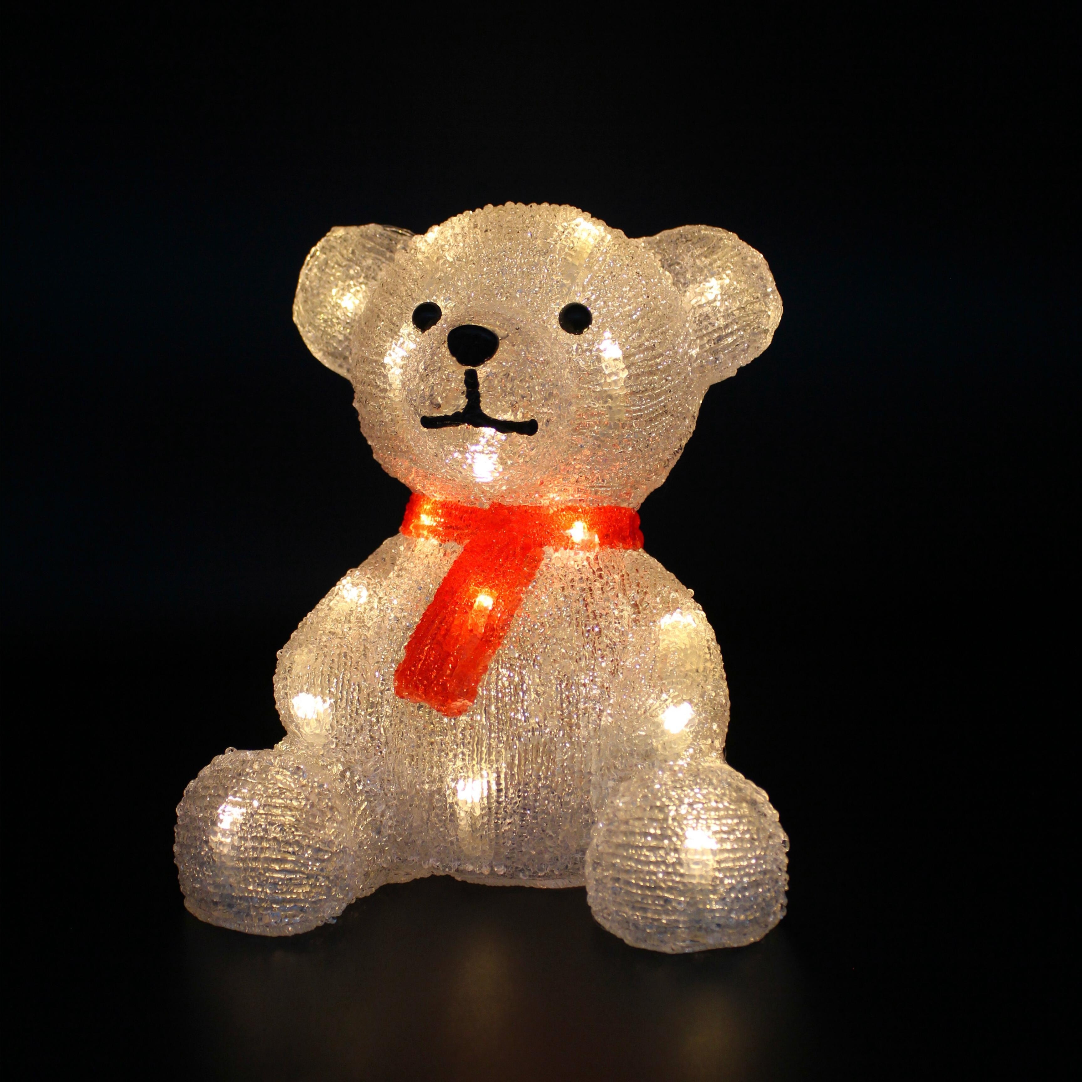 Light up teddy bear plush toy cheap