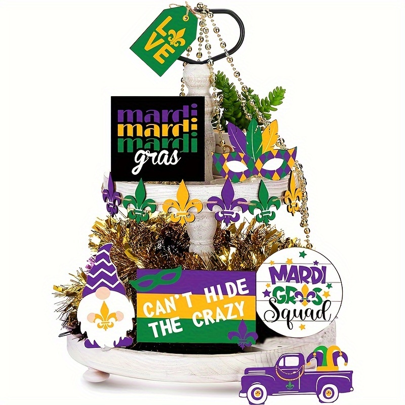 Mardi Gras Table Decorations Honeycomb Centerpiece Mardi - Temu