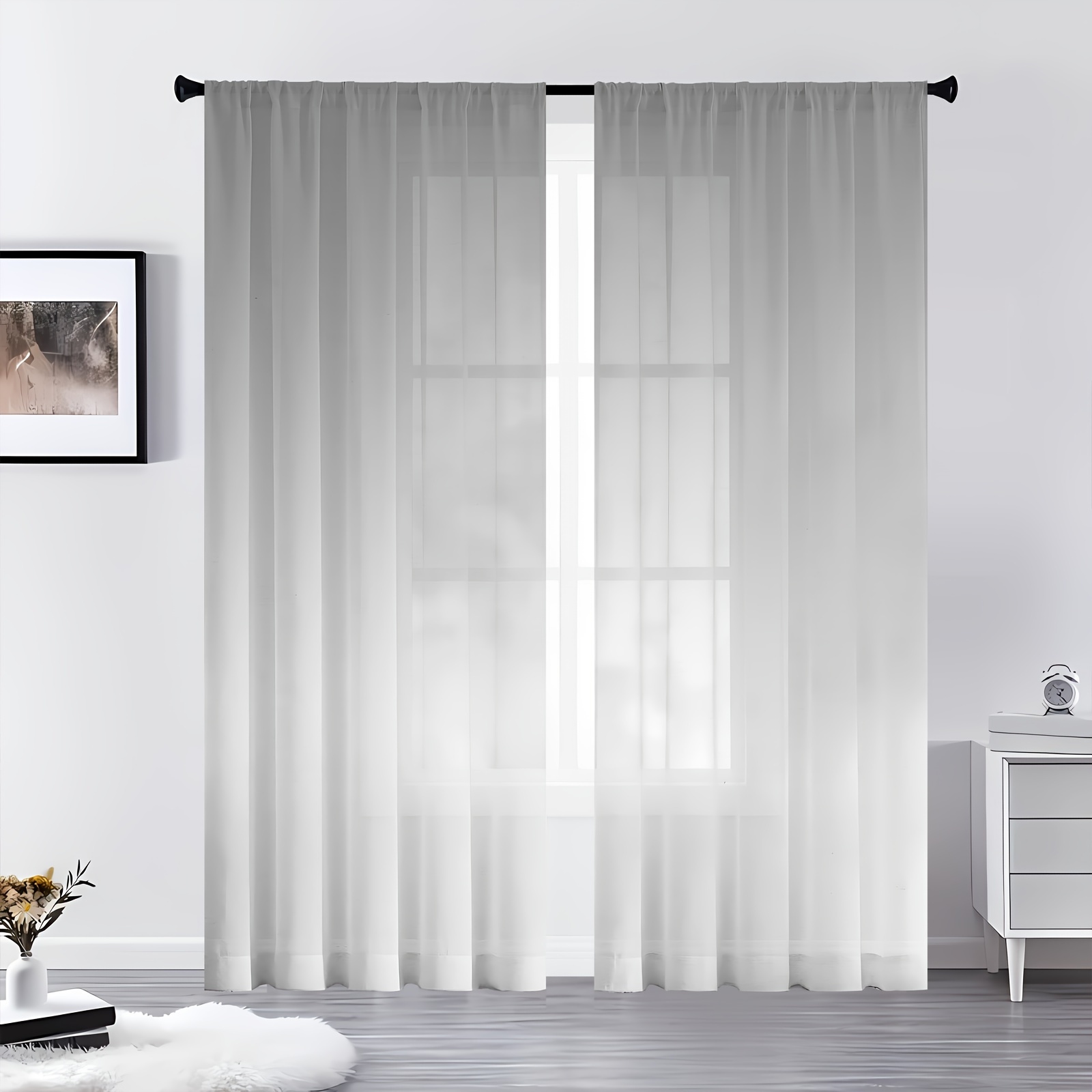 Flexible Curtain Roller Track, Smooth Mute Curtain Tracks For Window And  Balcony Curtains, U-shaped Soft Rods Without Hooks, Top-mounted And  Side-mounted Tracks, Ceiling Curtain Installation, Room Partition, Bathroom  Accessories - Temu Latvia
