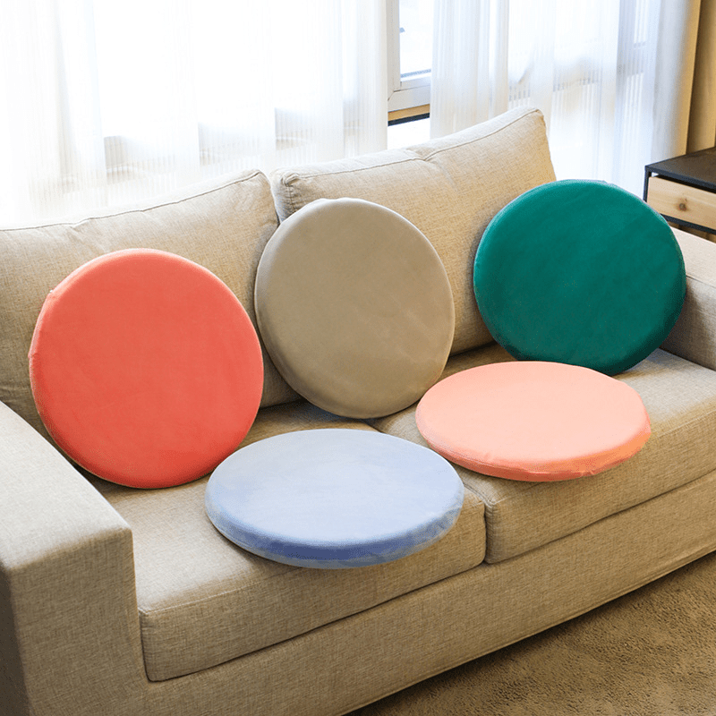 Pillows For Chairs Floor Seat Cushion Thicken Tatami Dining Chair Cushions  Solid Color Home Decorative Sitting Sofa Pillows New