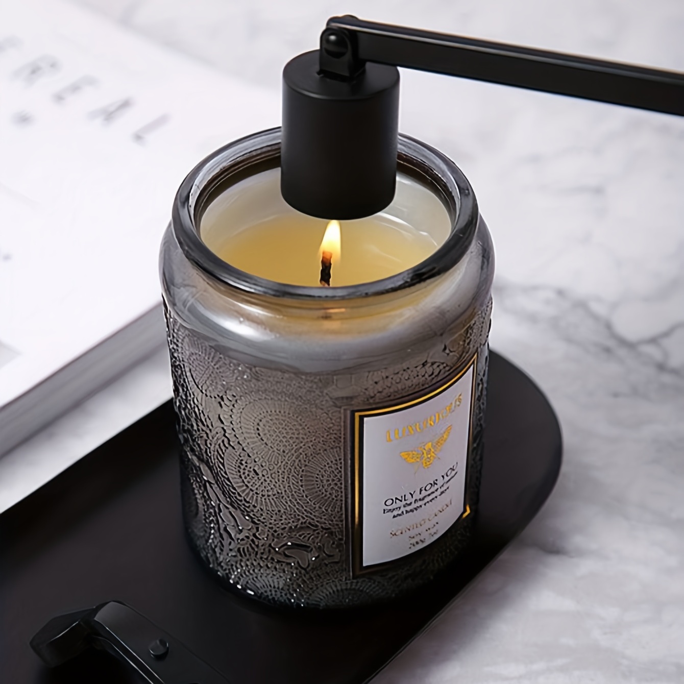 Stainless Steel Killing Candle Cover Bathroom Aromatherapy - Temu
