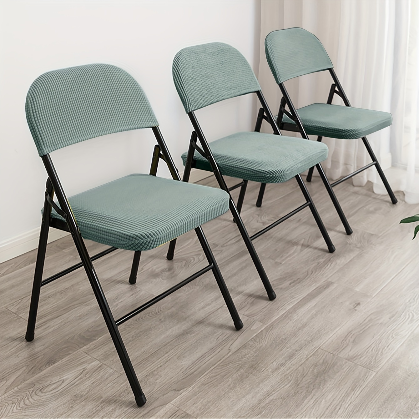 Silla plegable de plástico de 10 piezas, capacidad de 350 libras, silla  plegable para bodas, fiestas, exteriores, interiores y oficinas, silla