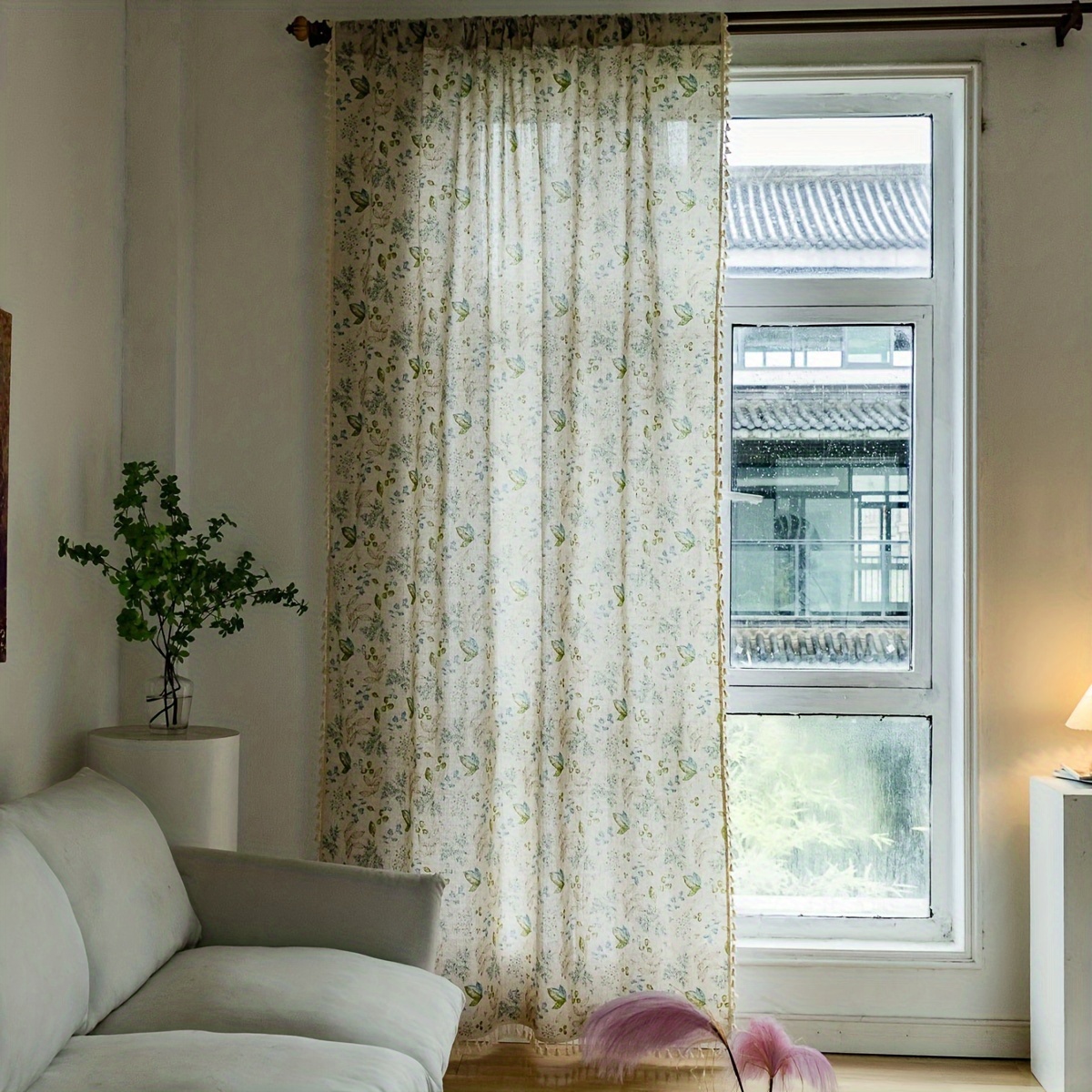 Cortinas opacas con anillos, 2 piezas de terciopelo beige de 54 x 63  pulgadas, cortinas de tratamiento de ventana para sala de estar,  dormitorio