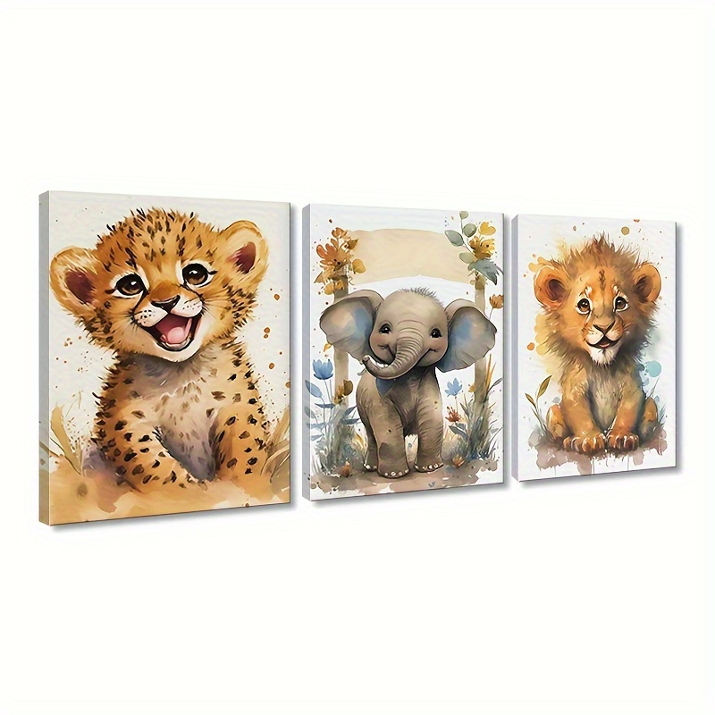 5D Animal Planet, Rhinestone Allover, DIY Diamond Painting