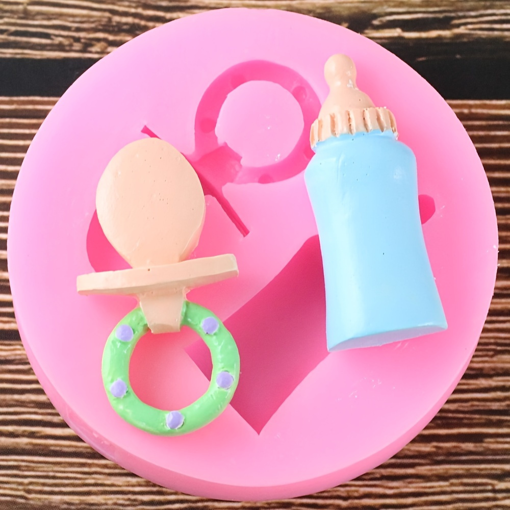 Resultado de imagen para maracas de bebe molde  Baby shower crafts,  Recuerdos baby shower, Royalty baby shower