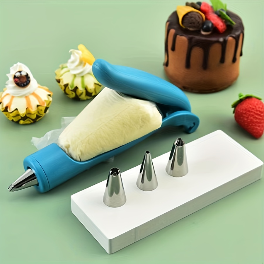 Cream Cake Decorative Writing Pen Silicone Seringue Pâtisserie Stylo  Cuisine Outil de cuisson pour la crème Chocolat Décoration