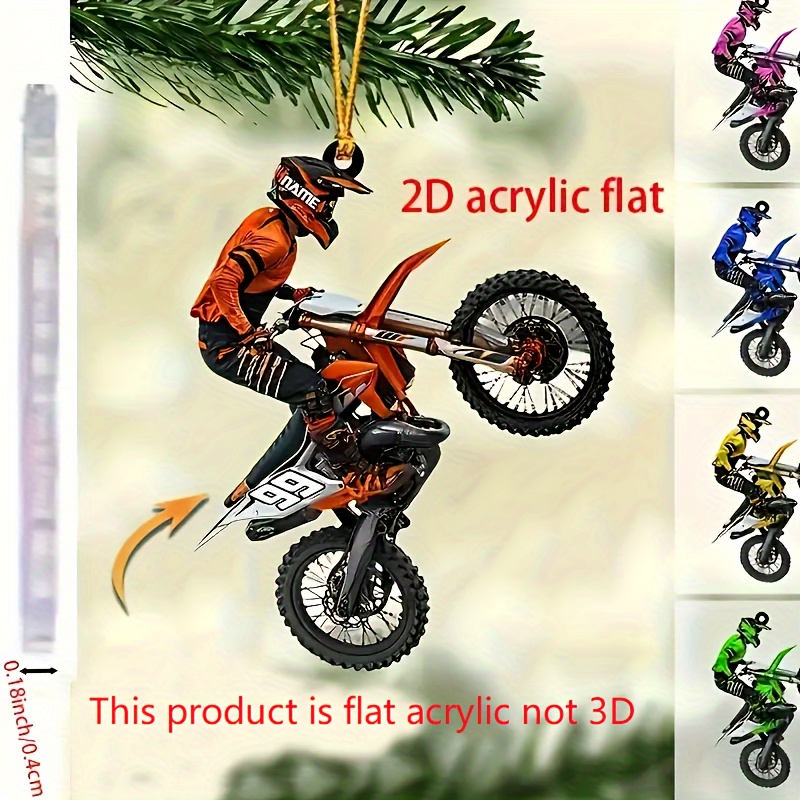 Geege Simulated Alloy Motocross Motorcycle Model Toy Home Decoration Kids  Toy Gift 