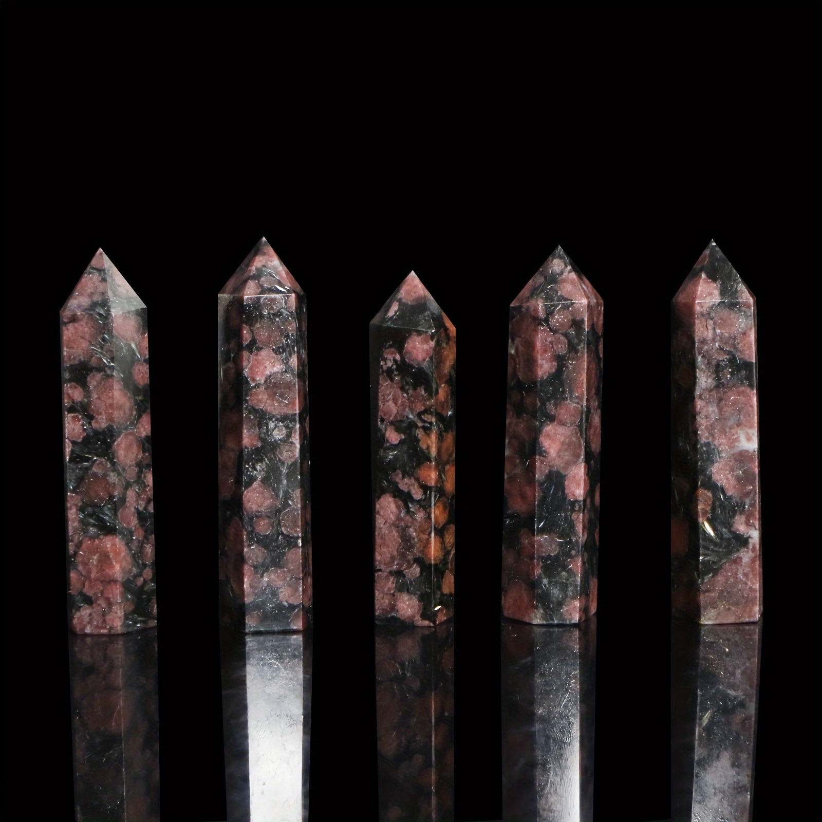 Natural Garnet Crystal Point / Garnet Crystal Tower For - Temu