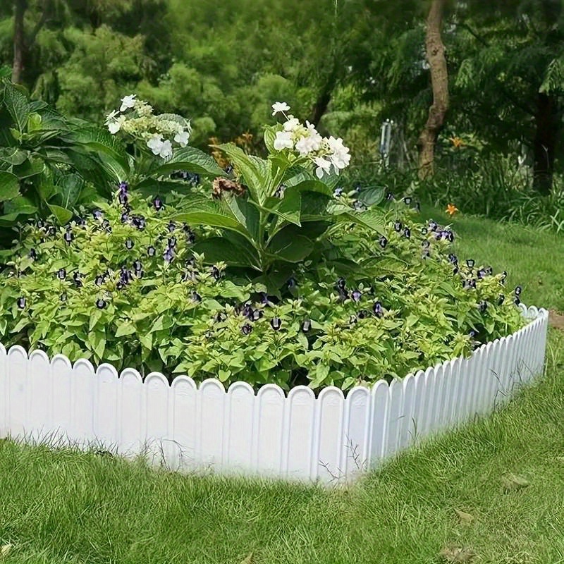Valla de jardín de plástico de malla negra, valla hexagonal para aves de  corral/protector de plantas de flores de patio, fácil de cortar (color  negro