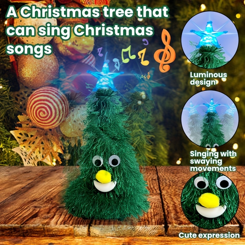 Christmas Decoration Felt Gorilla Climbing The Tree Funny Pendant