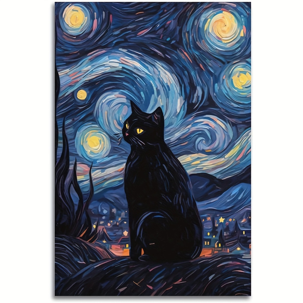 ゴッホ Van Gogh Alive ステッカー 星月夜 - 絵画