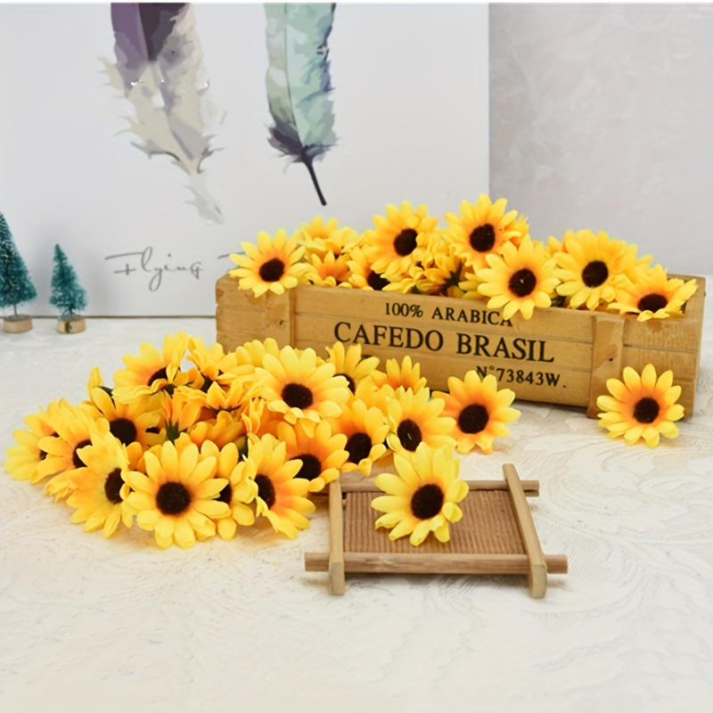 12pcs, 39.4ft Sunflower Party Decorations Sunflower Garland Banners  Sunflower Party Streamer Summer Sun Flower Hanging Decorations For Baptism  Birthda