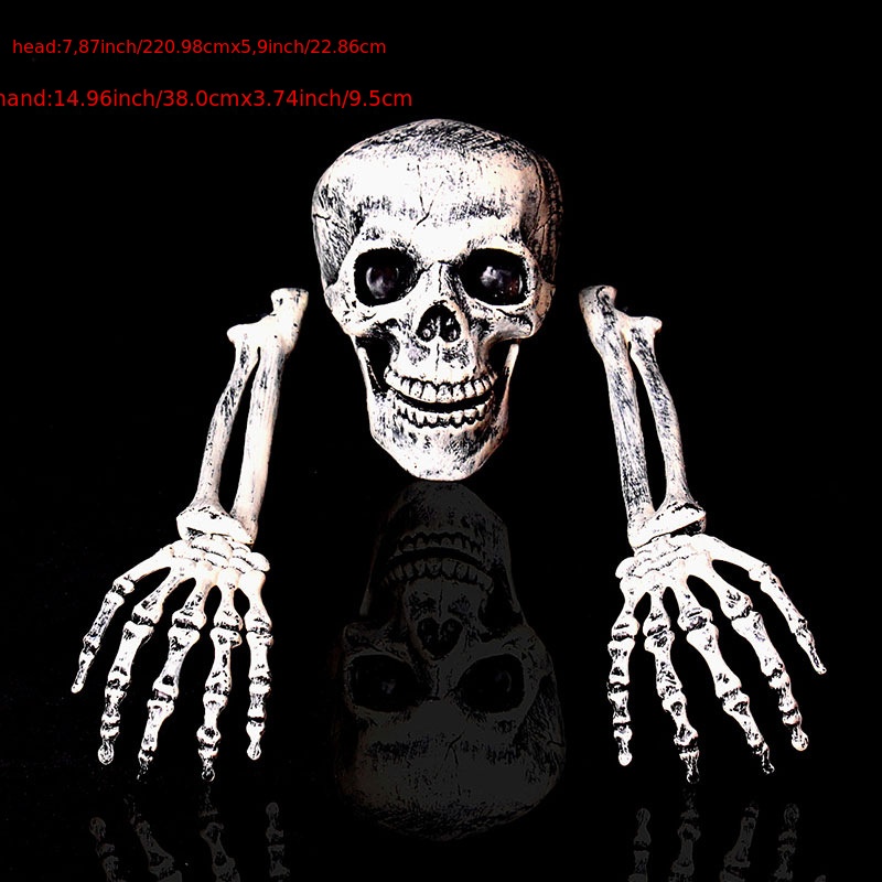 1PC Halloween Hand Bone Bra Skeleton Claw Pattern Bra Cosplay Role