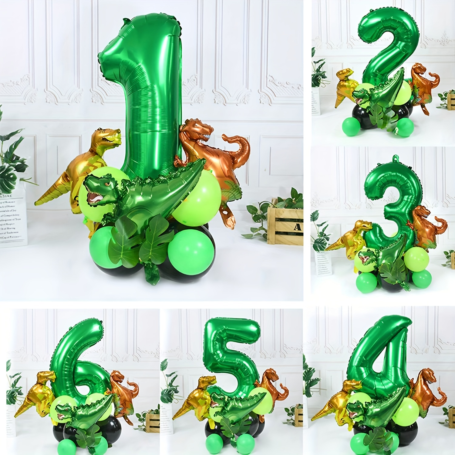 4 Vassoi - Regno dei Dinosauri per il compleanno del tuo bambino