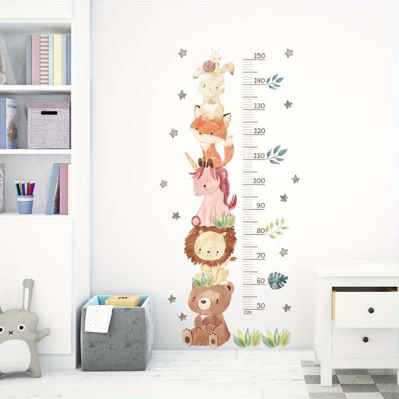 Wooden Hanging Wall Sticker For Kids Room Decoration Height - Temu