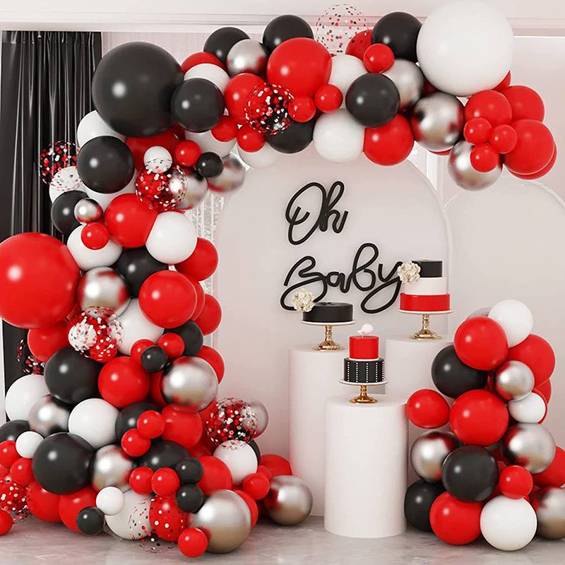 Red And Black Birthday Party Decorations Bug Party - Temu