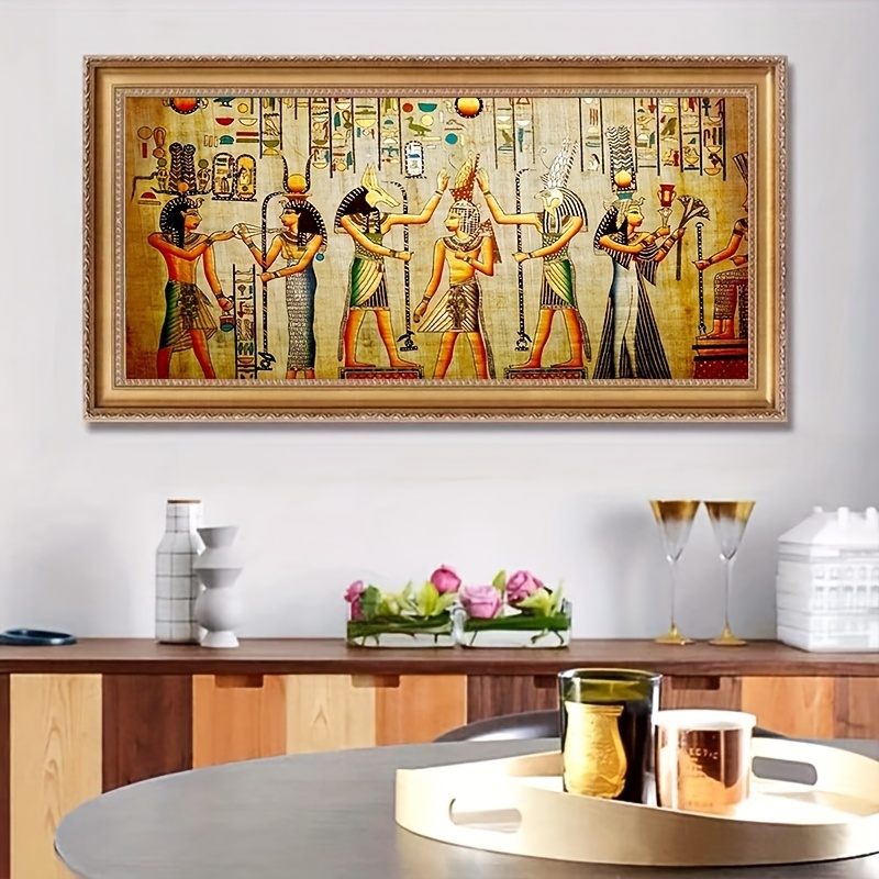 Diamond Painting Kits for Adults, Diamond Art, Crystal Gem Jewel Art Kits  for Adults Kids, 5D Diamond Painting by Numbers for Adults, Egypt Anubis