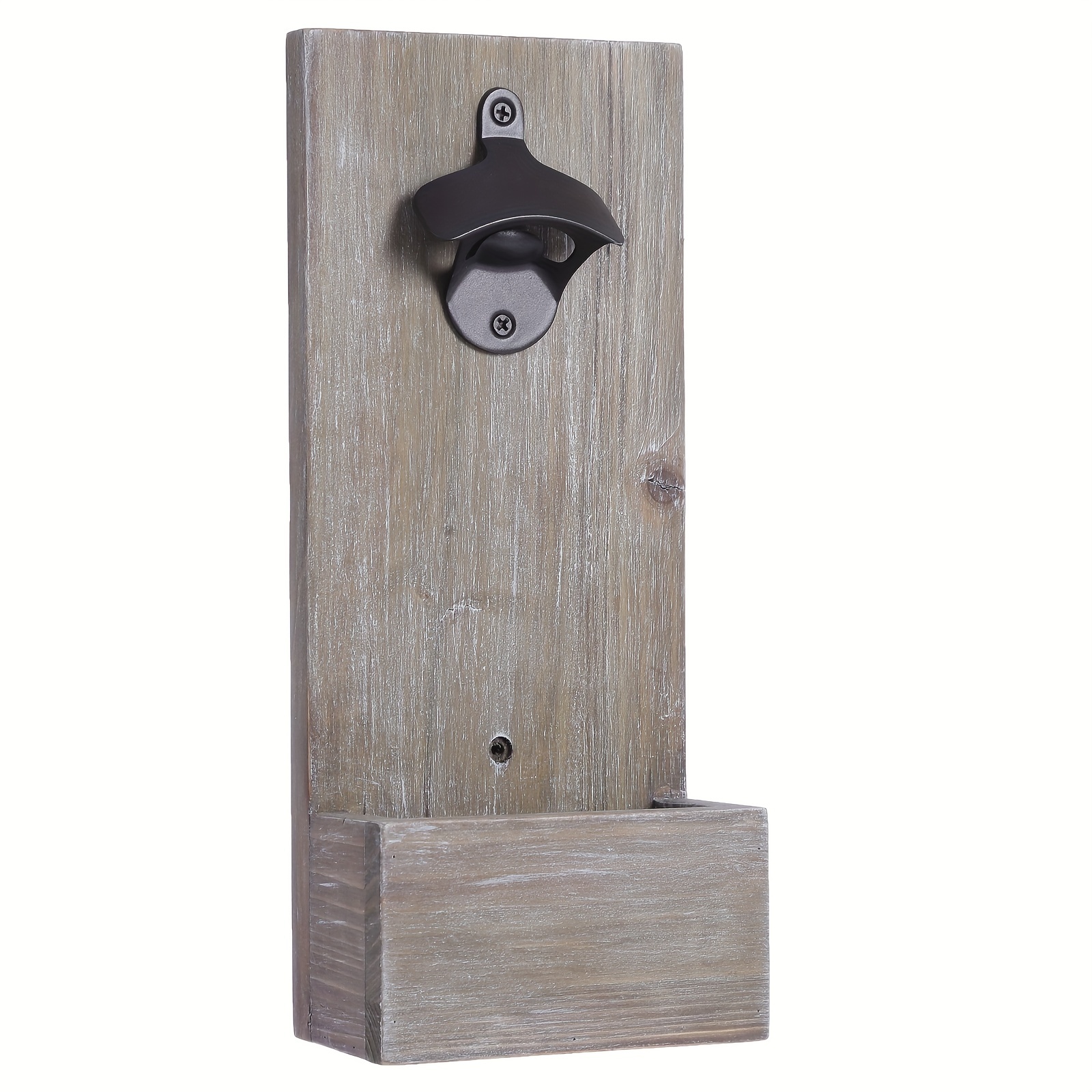 Kitchen Must-have: Wooden Handle Multifunctional Manual Can & Bottle Opener  - Portable & Durable! - Temu